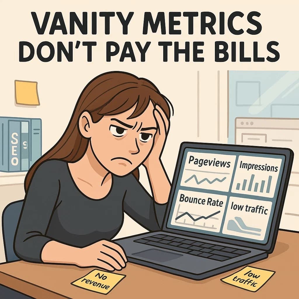 confusion with content attribution and ROI
