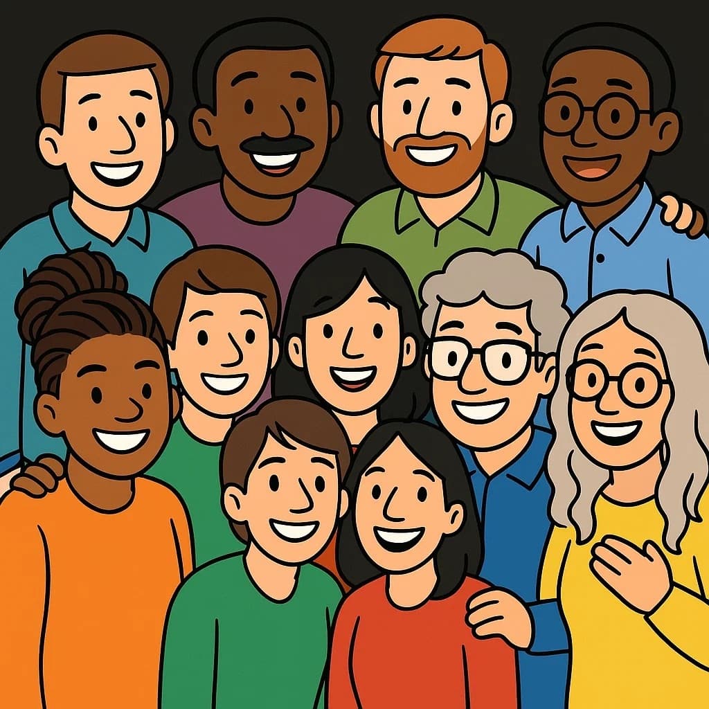marketers at a community meetup