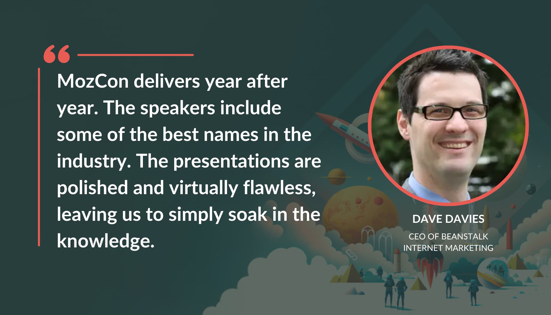 Dave Davies MozCon quote