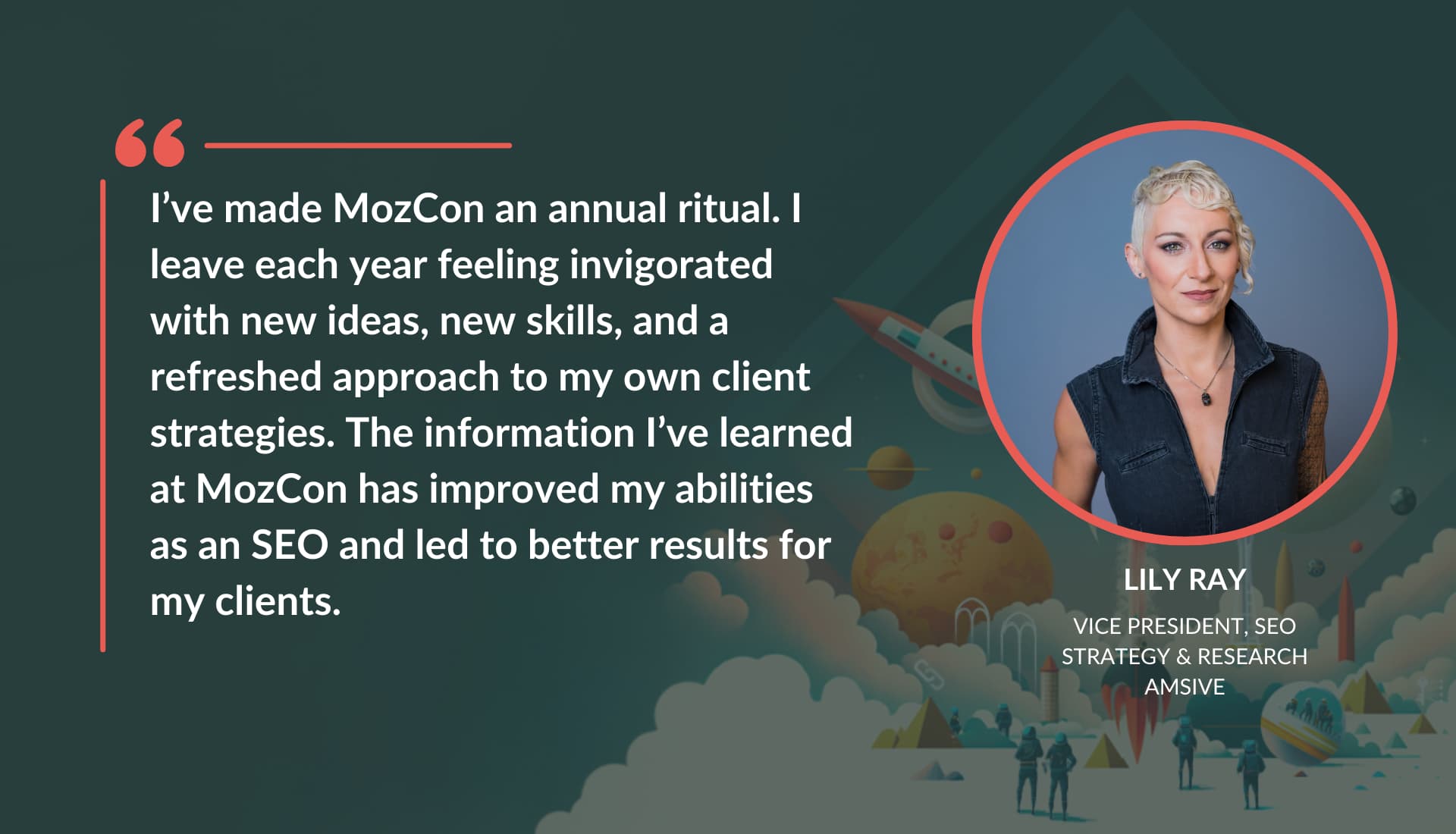 Lily Ray MozCon quote