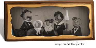 Google Louis Daguerre Doodle