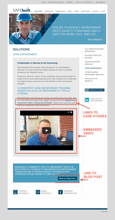 SAFEbuilt Foundational Page Better Example