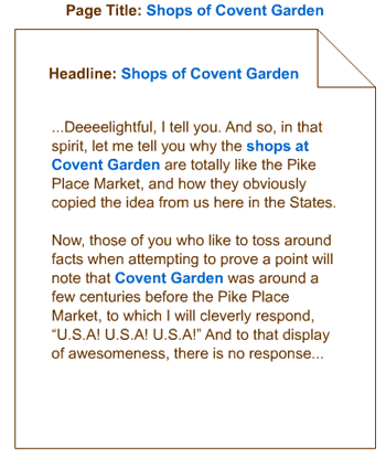 Covent Garden Page Example