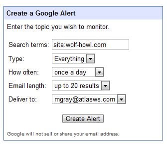 Google Alerts