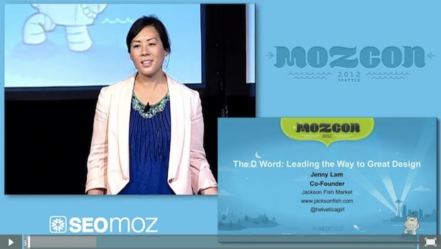 Jenny Lam at MozCon 2012