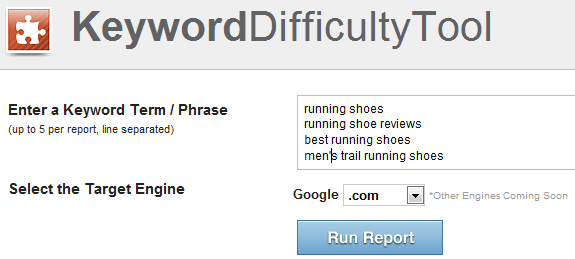 Keyword Difficulty