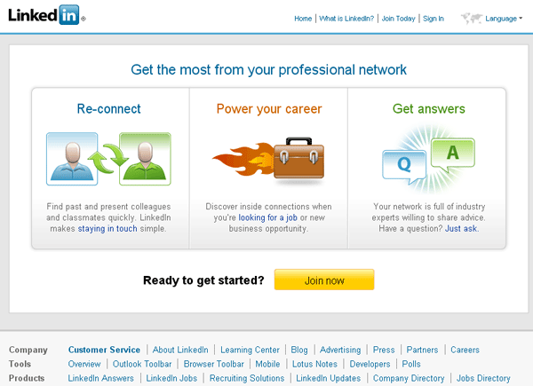 LinkedIn Screencap