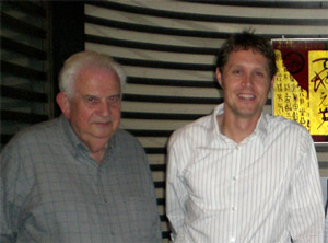 Si Fishkin (left) and Marshall Simmonds (right) in Xiamen, China