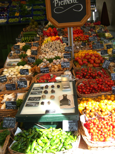 Farmer's Market Stand with Truffles