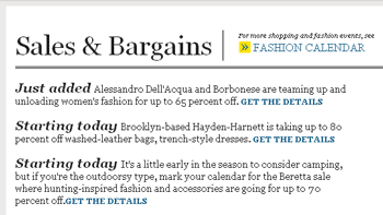 NYMag Sales & Bargains