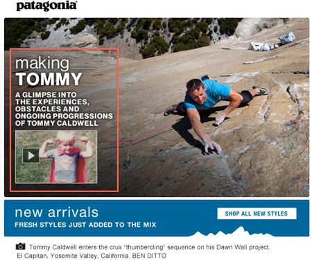 Patagonia Rock Climber Tommy