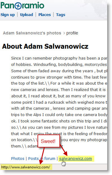 Adam Salwanowicz's Profile on Panoramio