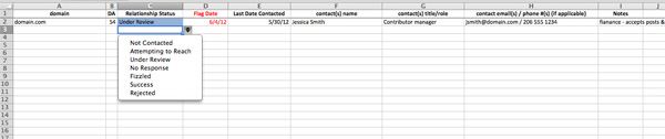 prospecting organization example