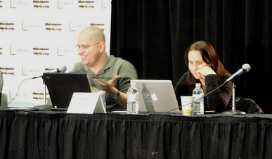 Google's Matt Cutts and Vanessa Fox of NinebyBlue on the Site Review Panel