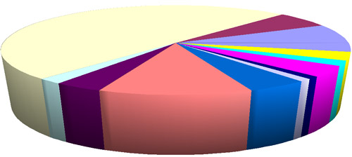 Chart of How Rand Spends His Time