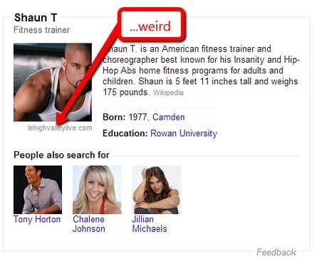 Shaun T Knowledge Graph Example