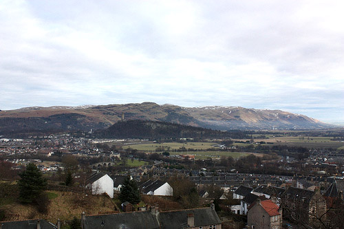 View to the Scottish Highlands