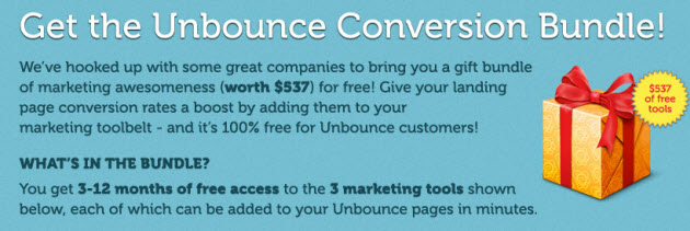 unbounce conversion bundle