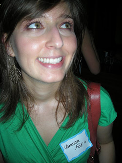 Gorgeous, Green-Eyed, Mystery Girl Steals Vanessa's Name Tag